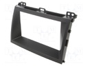 Radio mounting frame; Lexus,Toyota; 2 DIN; black