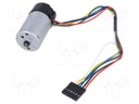 Motor: DC; Medium Power; 12VDC; 2.1A; 7800rpm; max.19.06mNm