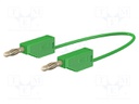 Test lead; 60VDC; 30VAC; 32A; 4mm banana plug-4mm banana plug