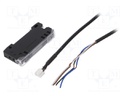 Sensor: optical fibre amplifier; PNP; IP40; 12÷24VDC; -10÷50°C