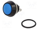 Switch: vandal resistant; Pos: 2; SPST-NO; 5A/24VDC; IP67; OFF-(ON)