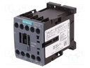 Contactor: 3-pole; NO x3; Auxiliary contacts: NO; 110VAC; 7A; 3RT20