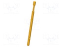 Test needle; Operational spring compression: 4mm; 5A; Ø: 1.8mm