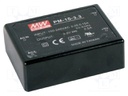 Power supply: switched-mode; modular; 10.2W; 12VDC; 70x50x22.7mm