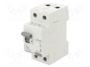 RCD breaker; Inom: 25A; Ires: 30mA; Max surge current: 250A; 400VAC