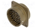 Connector: circular; MIL-C-26482, Series 1,PT; socket; male; 7.5A