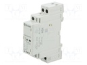 Contactor: 2-pole installation; 25A; 48VAC; 48VDC; NC + NO; DIN