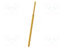Needle-like test probe; Operational spring compression: 8mm