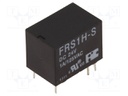Relay: electromagnetic; SPDT; Ucoil: 24VDC; 1A/125VAC; 1A/30VDC