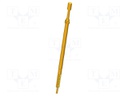Test needle; Maksimum spring compression: 5mm; 3A; Contacts: CuBe