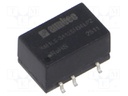 Converter: DC/DC; 1W; Uin: 21.6÷26.4V; Uout: 12VDC; Iout: 84mA; SMD