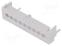 Terminals cover; grey; 5.08mm; Holes no: 9