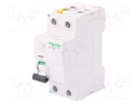 RCD breaker; Inom: 80A; Ires: 100mA; Poles: 2; 400V; Mounting: DIN