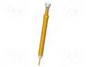 Needle-like test probe; Operational spring compression: 4.2mm