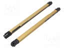 Safety light curtain; H: 630mm; 0.3÷7m; IP67; SF4B; 24VDC; lead