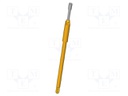 Test needle; Operational spring compression: 4mm; 8A; Ø: 1.5mm