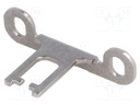 Safety switch accessories: standard key; Series: FR