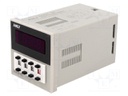 Timer; Range: 0,01s÷9990h; SPDT; 12÷48VAC; 12÷48VDC; Display: LED