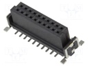 Connector: PCB to PCB; female; PIN: 20; 1.27mm; -55÷125°C; UL94V-0