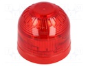 Signaller: lighting; blinking light; red; Series: Sonos; 17÷60VDC