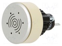 30mm; 14; Ø30.5mm; 24VDC; Indication: buzzer; Face dim: Ø35mm