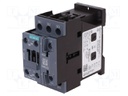 Contactor: 3-pole; NO x3; Auxiliary contacts: NO + NC; 110VAC; 25A