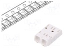 Connector: plug-in; MICROCON; 4mm; ways: 2; 0.2÷0.75mm2; 6A; SMT