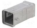 Enclosure: for HDC connectors; Pitch: 1x screw (21x21mm)