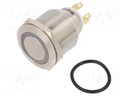 Switch: vandal resistant; Pos: 2; SPDT; 3A/220VAC; 5A/24VDC; IP65