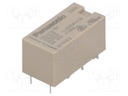 Relay: electromagnetic; SPST-NO + SPST-NC; Ucoil: 5VDC; 8A/250VAC