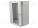 Enclosure: wall mounting; X: 300mm; Y: 400mm; Z: 155mm; BUS BG; IP65
