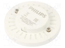 LED lamp; warm white; GX53; 230VAC; 500lm; 5.5W; 2700K; CRImin: 80