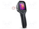 Infrared camera; colour,LCD 2,4"; 320x240; -25÷400°C; 57°x44°