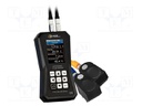 Meter: flow analyzer; colour,LCD 2,8"; ±32 m/s; USB; 57÷720mm