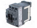 Contactor: 3-pole; NO x3; Auxiliary contacts: NO; 24VDC; 18A; 690V
