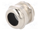 Cable gland; M40; IP68; Mat: brass; Body plating: nickel