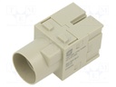 Connector: HDC; module; male; Han-Modular®,Han® 300A module; 300A