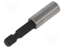 Holder; Overall len: 47mm; magnetic