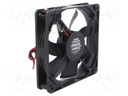 Fan: DC; axial; 24VDC