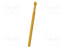 Needle-like test probe; Operational spring compression: 2.2mm