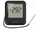 Data logger; temperature; ±0,2°C; Interface: USB; Resol: 0.01°C