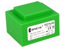Transformer: encapsulated; 16VA; 230VAC; 6V; 2666.6mA; IP00; 420g