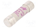 Fuse: fuse; aR; 16A; 690VAC; ceramic,cylindrical,industrial