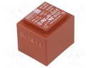 Transformer: encapsulated; 2.3VA; 230VAC; 9V; 256mA; Mounting: PCB