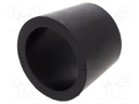 Grommet; caoutchouc; L: 19.8mm; -20÷80°C; Øcable: 20mm; black
