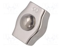 Rope clamp simplex; acid resistant steel A4; for rope