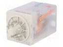 Relay: electromagnetic; DPDT; Ucoil: 48VDC; 10A; max.250VAC; 83g
