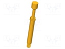 Needle-like test probe; Operational spring compression: 4.8mm