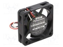 Fan: DC; axial; 12VDC; 40x40x10mm; 11.4m3/h; 29.5dBA; ball bearing