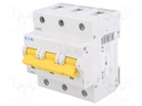 Circuit breaker; 400VAC; Inom: 25A; Poles no: 3; Mounting: DIN; 25kA